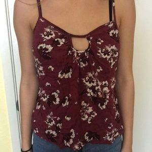 Floral tank top